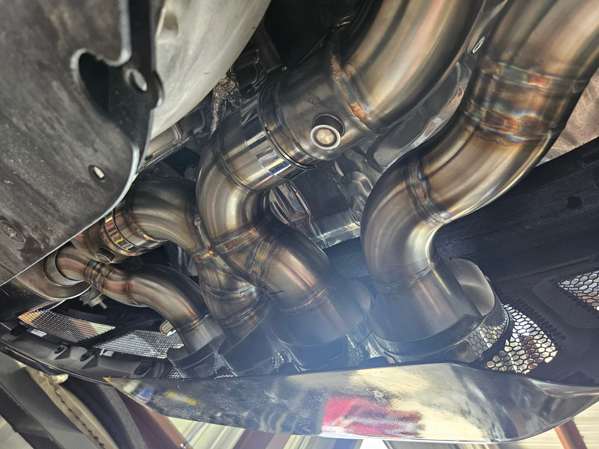 C8 Z06/ZR1 Charlie Cat Back Exhaust System – Peitz Performance Tunes